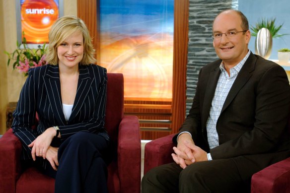 Koch and former co-host Melissa Doyle helped make Sunrise Australia's most-watched breakfast show.