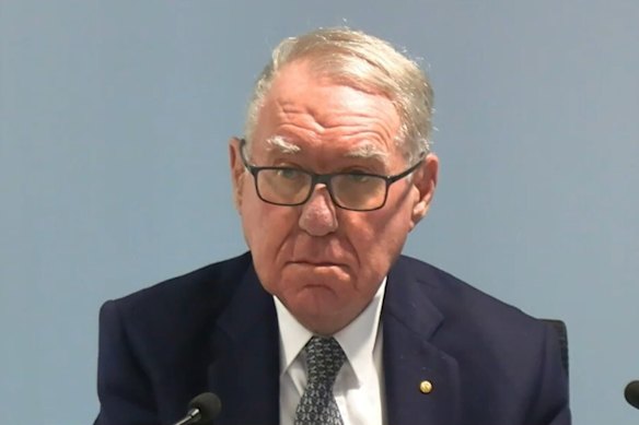 David Gonski told the royal commission he wanted lessons in antisemitism to start as early as preschool.