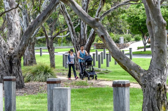 South Morang, pictured in 2018, is an attractive suburb for families.