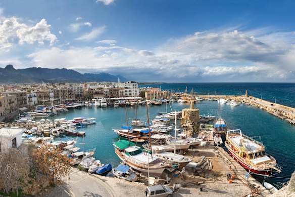 Paphos Harbour, Cyprus.