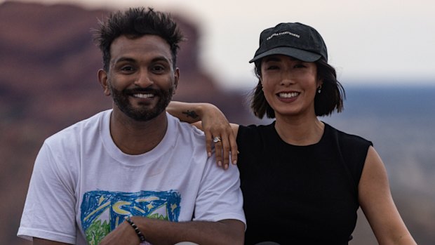 Nazeem Hussain and Melissa Leong on Great Australian Road Trips.