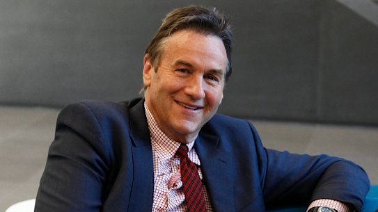 New Collingwood president Jeff Browne.