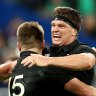 All Blacks take down Ireland in epic quarter-final, Argentina surge back to beat Wales
