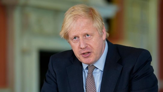 Britain's Prime Minister Boris Johnson unveils minor changes to the country's lockdown but set our a roadmap for further easings in a televised address.