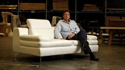 Nick Scali managing director Anthony Scali has had a better-than-expected start to the new financial year.