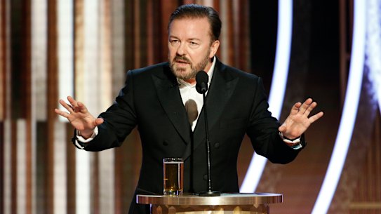 Ricky Gervais's hosting gig at the Golden Globes has led to furious debate.