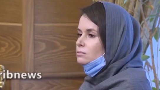 Iranian state television showed footage of Australian academic Kylie Moore-Gilbert waiting at an airport in Tehran. 