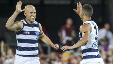 Gary Ablett and Brandon Parfitt.