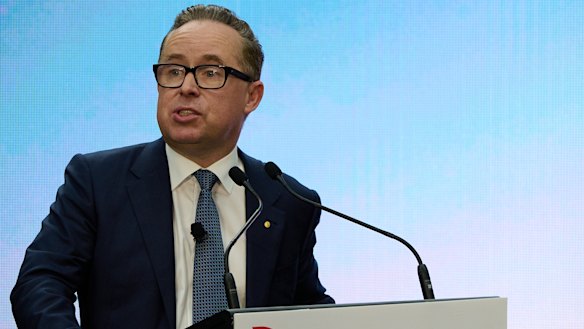 Alan Joyce, CEO of Qantas, which will have a seat at the government’s touted job summit.