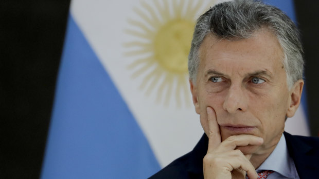 Argentina's President Mauricio Macri announced emergency economic measures over the weekend. 