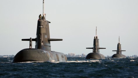 The project to replace Australia's ageing submarines has contributed to the uptick of contractors working on Defence projects.