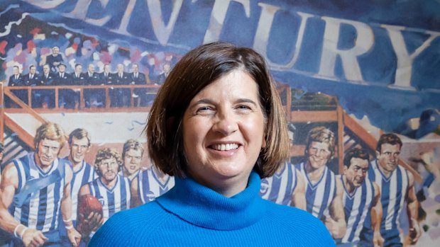 North Melbourne president Sonja Hood.