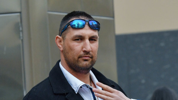 Kory Oxley, who worked for Lendlease,  is facing 11 criminal charges.