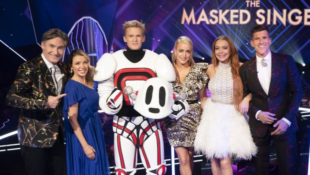 Cody Simpson was named the winner of The Masked Singer.