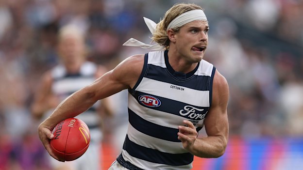 Bailey Smith was a Cotton On poster boy before he got to Geelong.