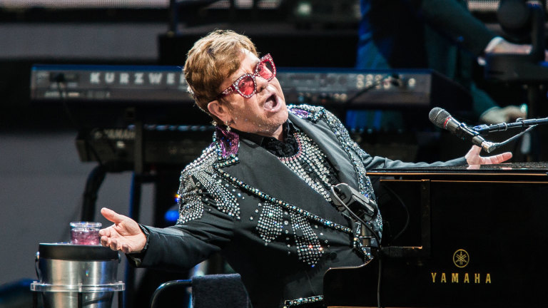 Guide To Elton John Glasses In Rocketman: Gucci, Hearts