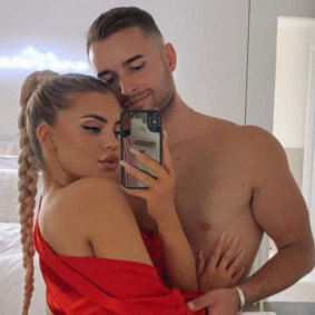Andre Rebelo and his then girlfriend Grace Piscopo.