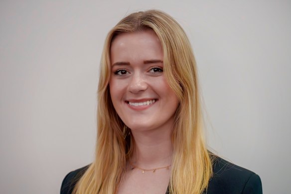 NSW Young Liberals outgoing president Georgia Lowden. “I do see quotas as a very important temporary method to help level the playing field.”