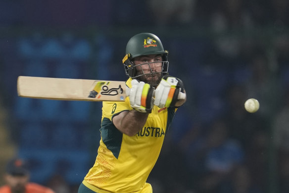 Glenn Maxwell made the fastest hundred in World Cup history from just 40 balls.