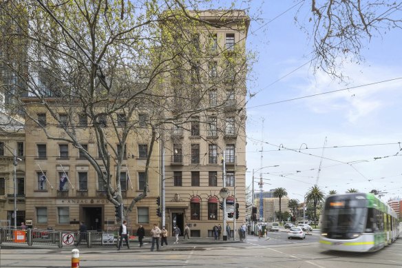 Alcaston House, at 2 Collins Street