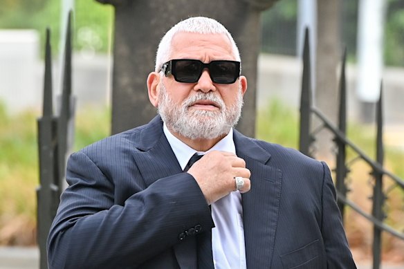 Underworld figure Mick Gatto.