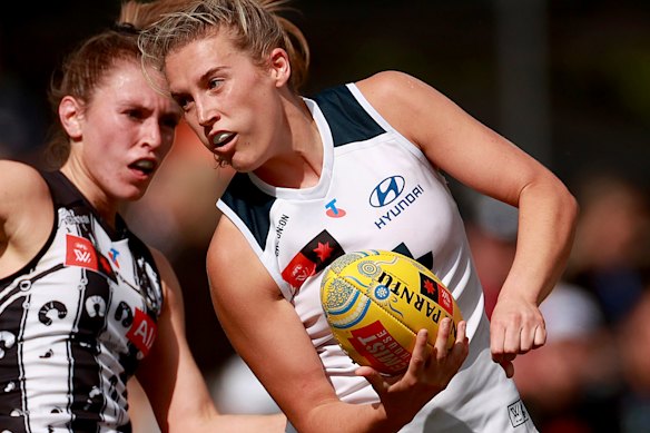 Abbie McKay has been named the new captain of Carlton.
