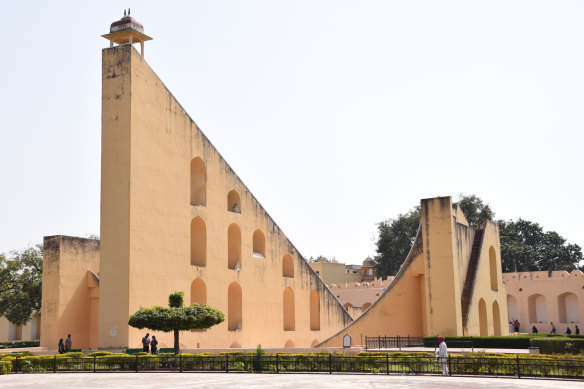 The Jantar Mantar observatory in Jaipur.