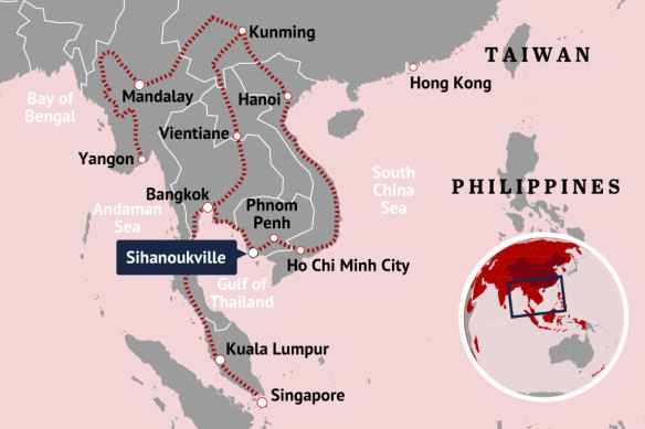 An Indo-China economic corridor, with a Kunming-Singapore rail line, is part of the Belt Road Road Initiative. 