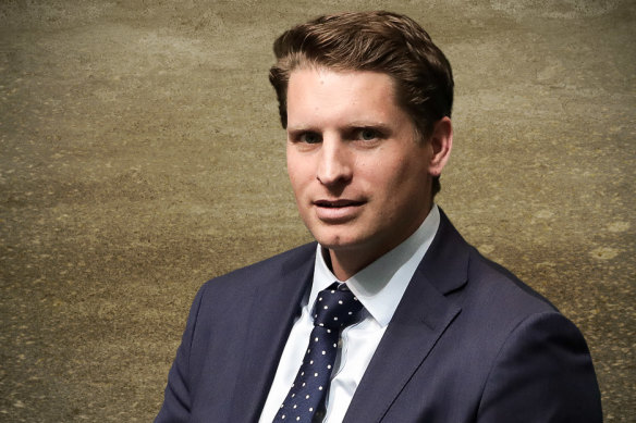 Former SASR captain, MP Andrew Hastie. 