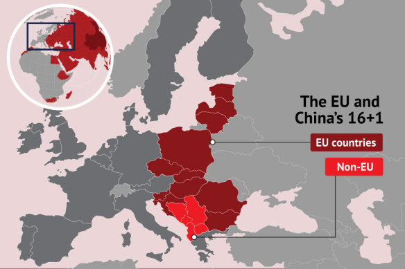 16+1 members have acted against the EU, including on issues to do with the Belt Road.