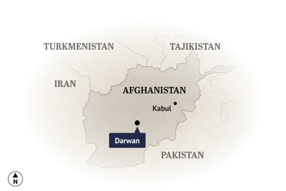 The village of Darwan in Afghanistan.