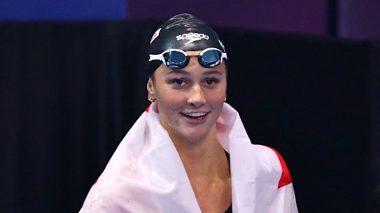 Canadian superstar Summer McIntosh. 