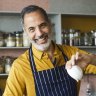 Yotam Ottolenghi spends plenty of time experimenting in the Ottolenghi Test Kitchen in London.