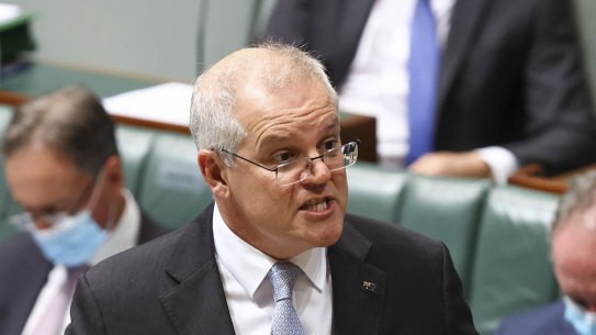 Scott Morrison took aim at the NSW ICAC in Parliament last week.