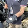 Joel Svensson recovering a Bluetooth tracker from a DV victim’s car.
