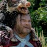 Jack Black in Anaconda, which was shot on the Gold Coast earlier this year.