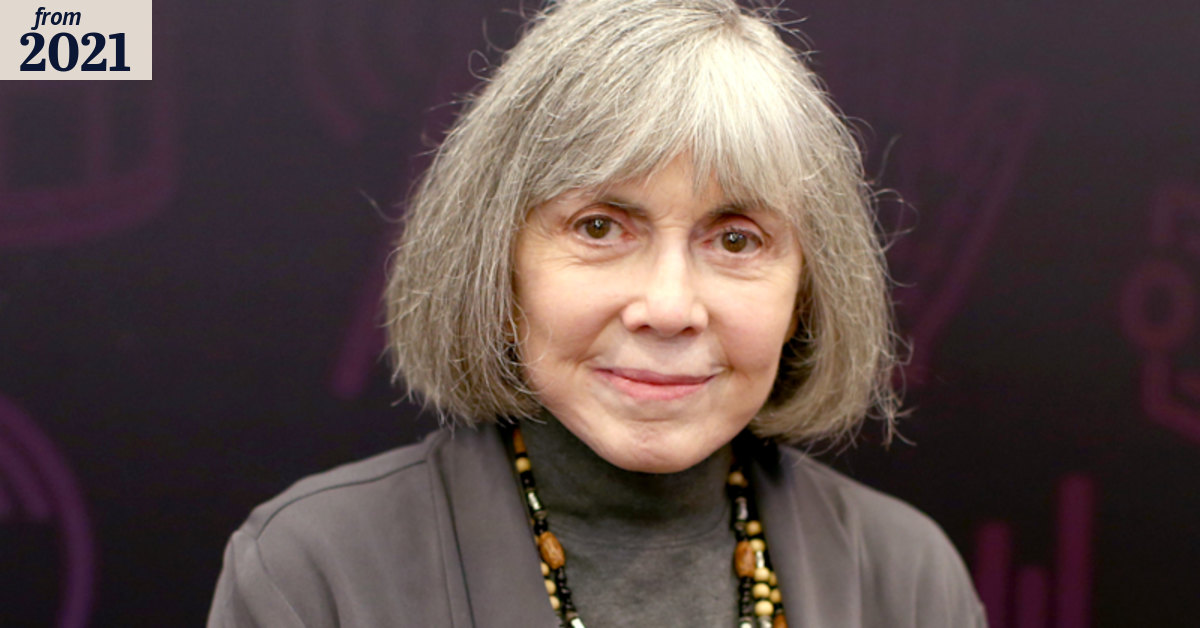 Anne Rice dies aged 80