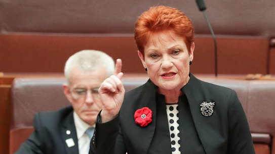 Pauline Hanson and Jacqui Lambie are worried unions that protect teachers and nurses could be deregistered.