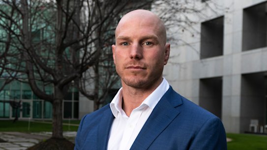 Newly elected senator David Pocock has raised concerns about the abolition of the construction watchdog.