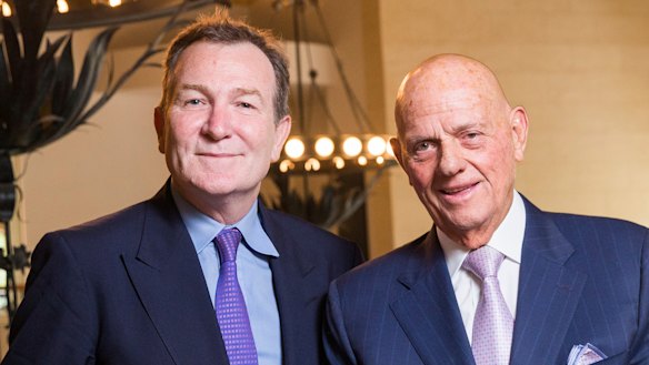 Premier Investments CEO Mark McInnes and chairman Solomon Lew have accused landlords of "playing roulette" with the lives of shoppers.