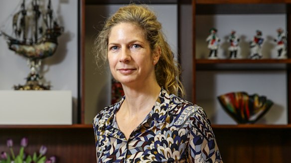 The director of the Powerhouse Museum, Dolla Merrillees, is under pressure to quit.