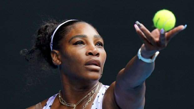 Serena Williams at the Australian Open.