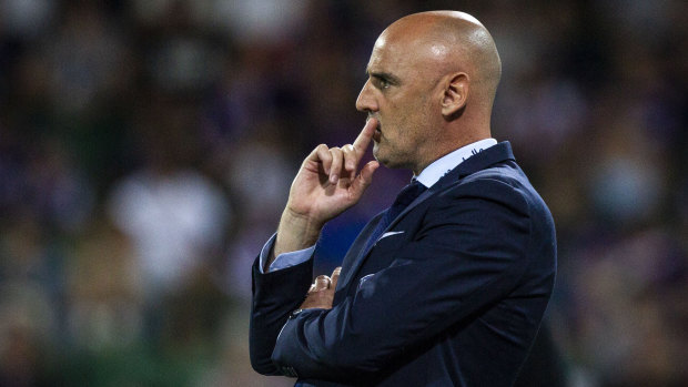 On the hunt: Former Melbourne Victory coach Kevin Muscat.