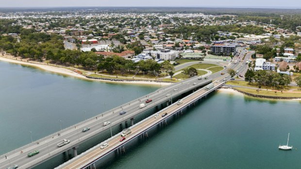 A second Bribie Island Bridge will be built on the northern side of the existing bridge if Labor wins the election.