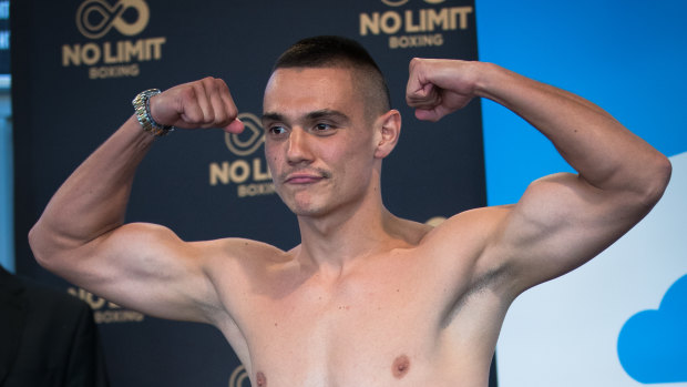 Like father, like son: Tim Tszyu is ready to make his own mark on the boxing world.