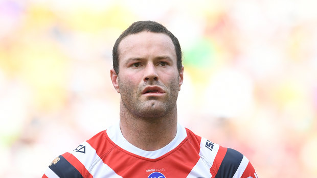 Boyd Cordner suffered a head knock against Canberra.
