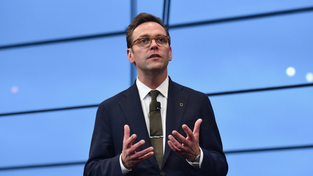 James Murdoch resigned from the News Corp board last year.