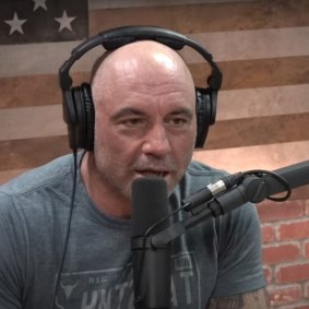 Roe Rogan's is the most listened to podcast in Australia.