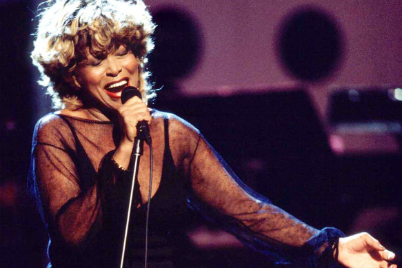 Tina Turner performing in New York in 1999.