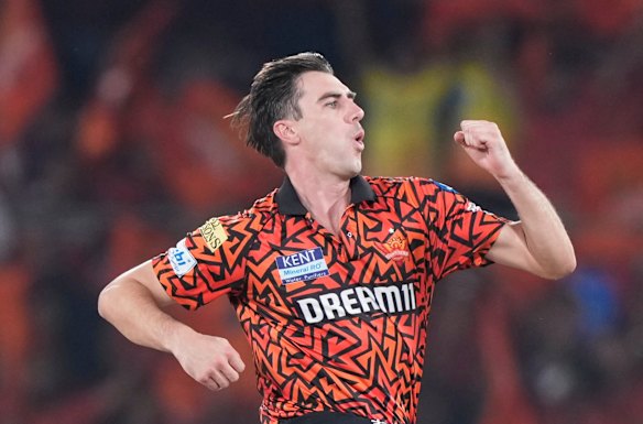 Sunrisers Hyderabad’s captain Pat Cummins.